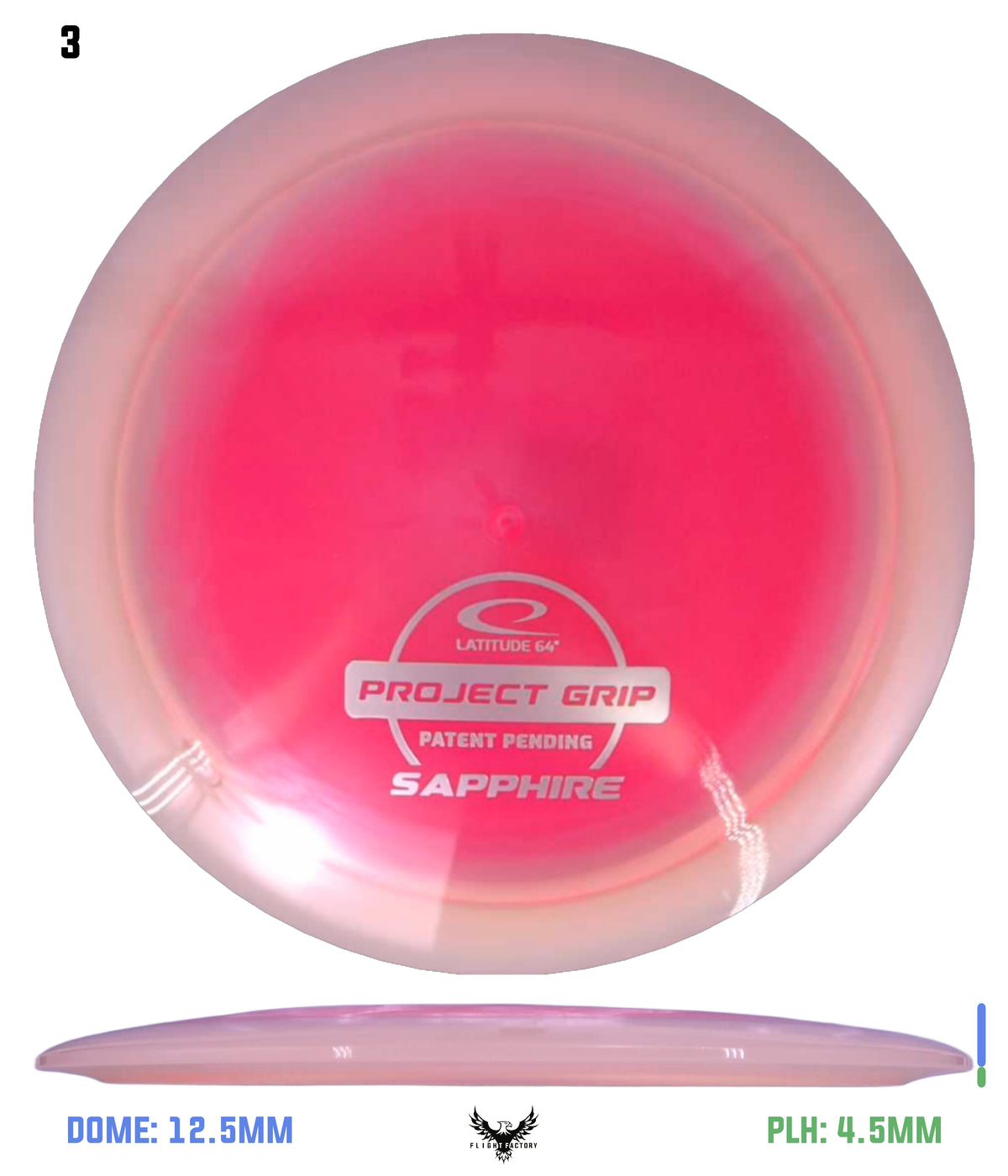 Latitude 64 Project Grip Sapphire - Patent Pending