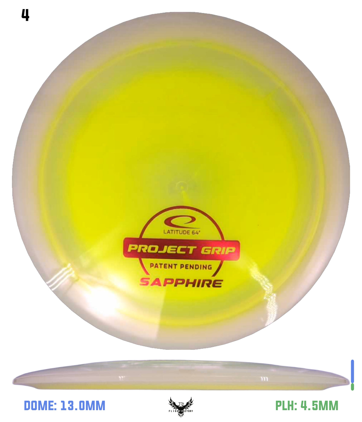 Latitude 64 Project Grip Sapphire - Patent Pending