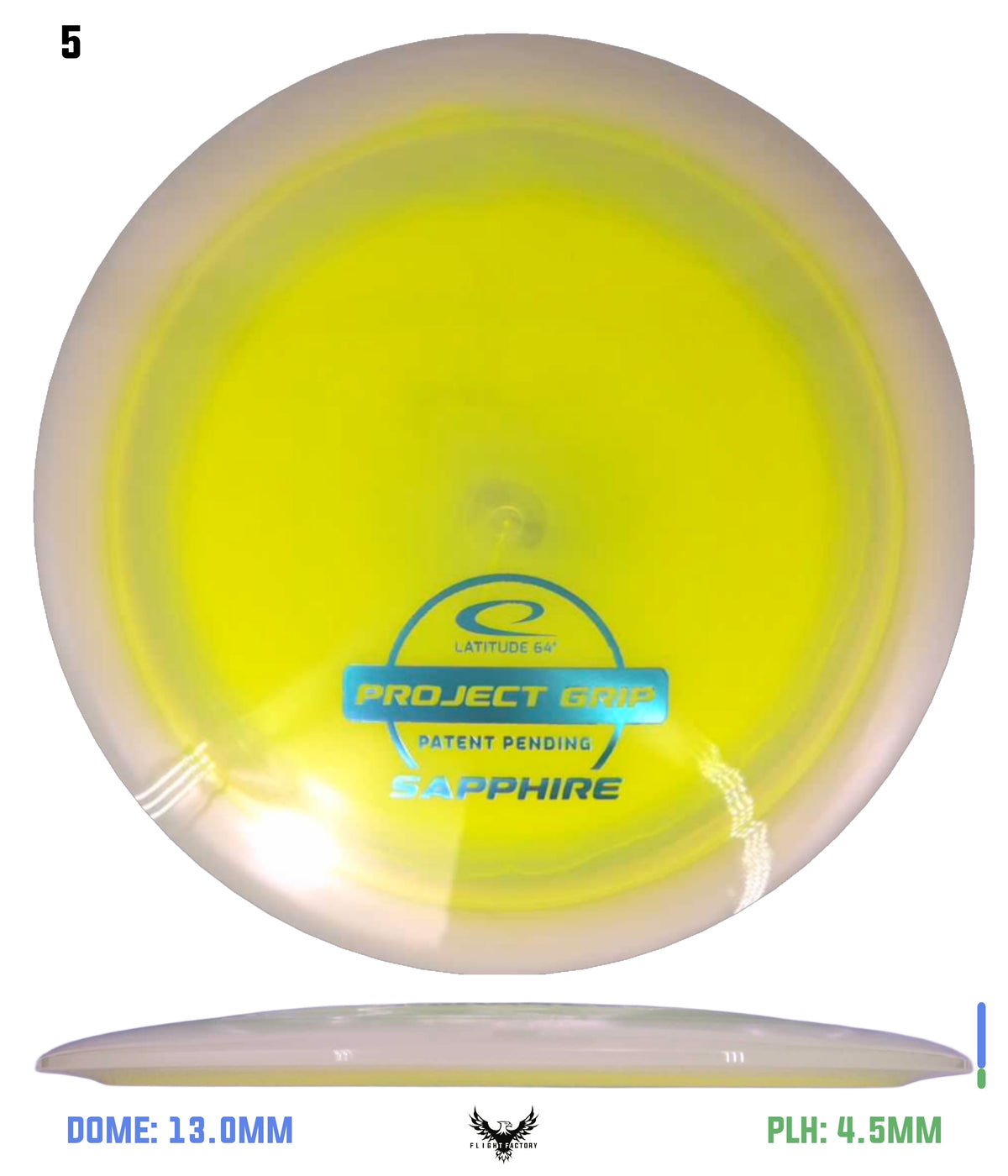Latitude 64 Project Grip Sapphire - Patent Pending
