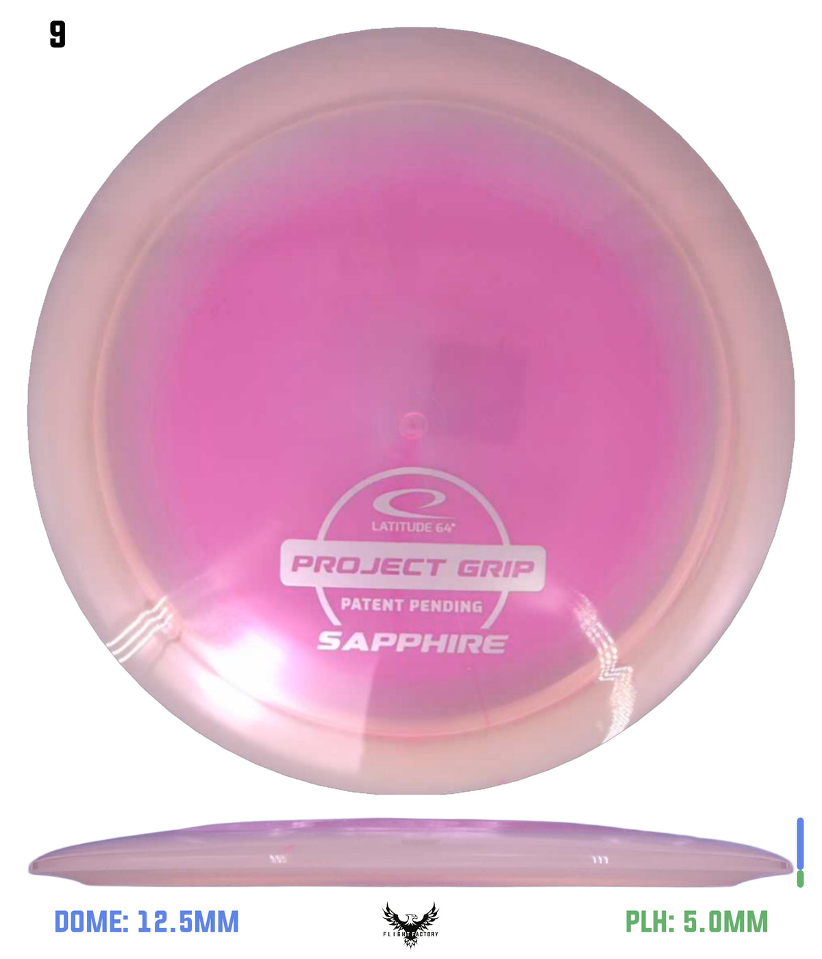 Latitude 64 Project Grip Sapphire - Patent Pending