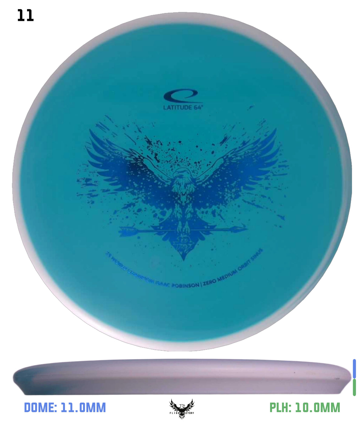 Latitude 64 Zero Medium Orbit Sinus - Isaac Robinson Team Series 2025