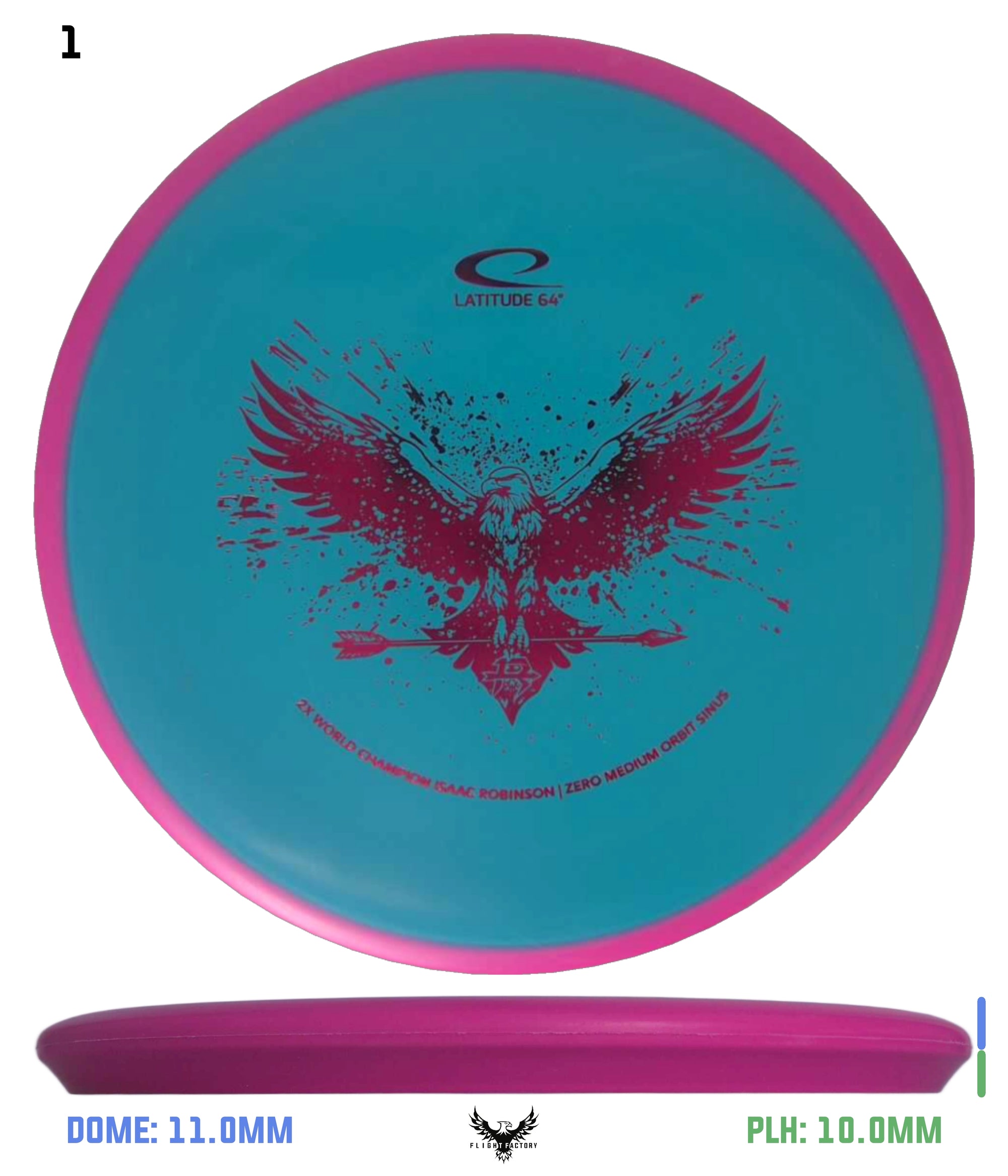 Latitude 64 Zero Medium Orbit Sinus - Isaac Robinson Team Series 2025