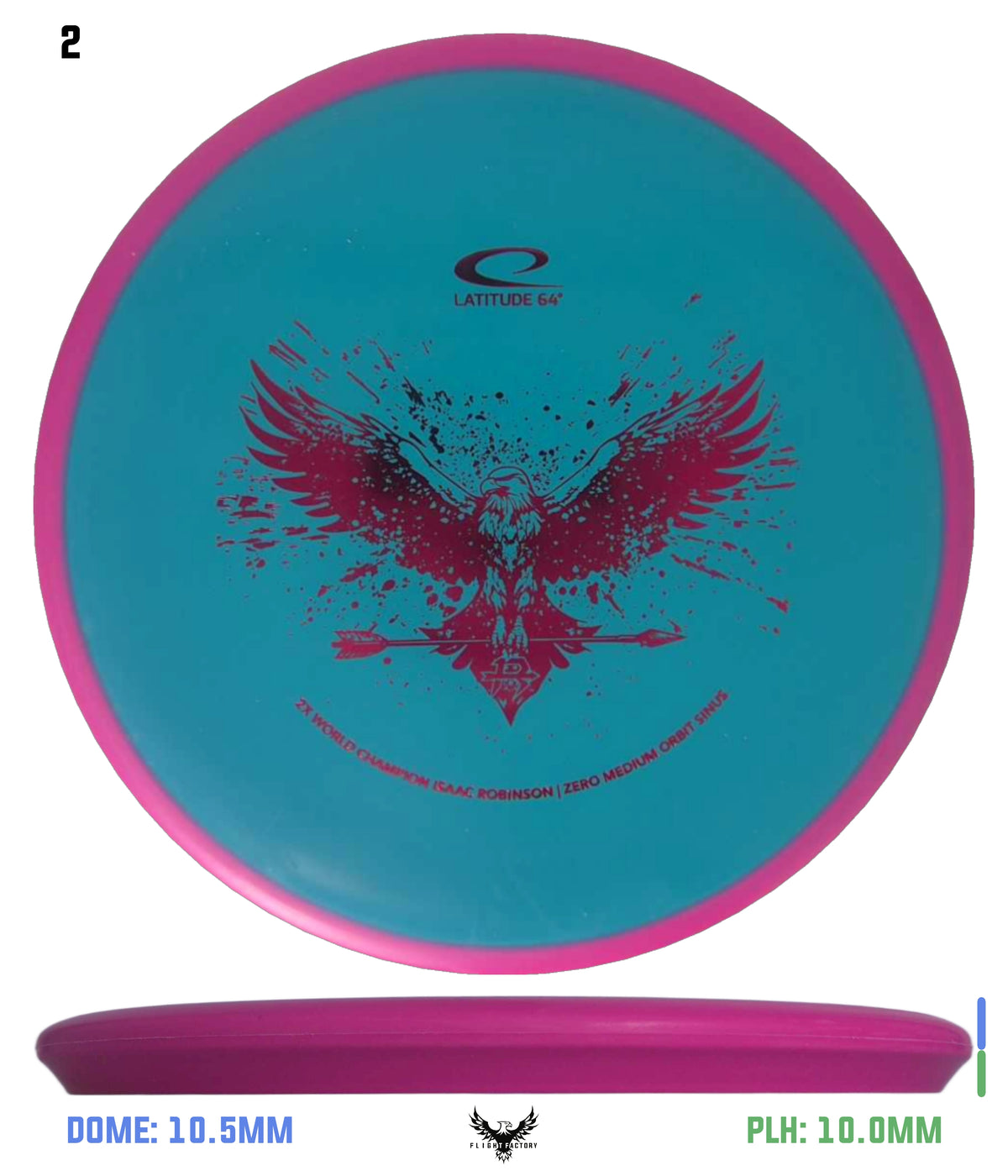 Latitude 64 Zero Medium Orbit Sinus - Isaac Robinson Team Series 2025