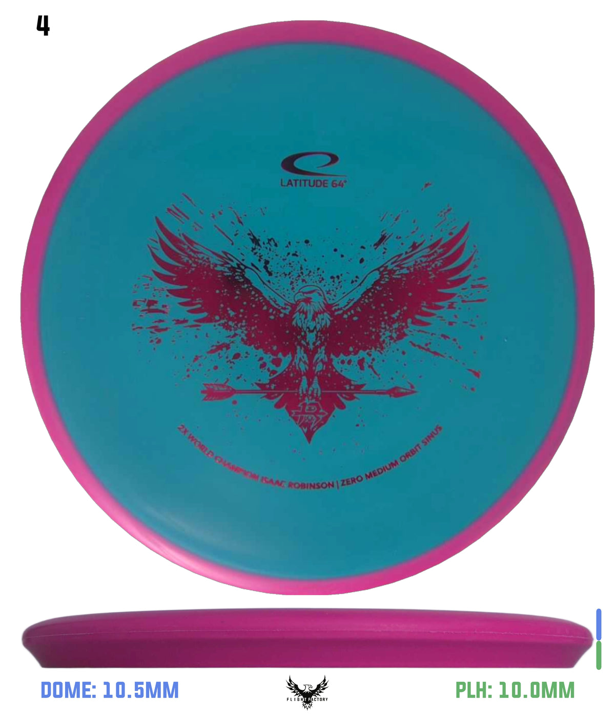 Latitude 64 Zero Medium Orbit Sinus - Isaac Robinson Team Series 2025
