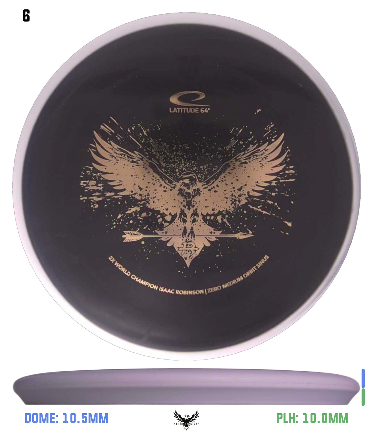 Latitude 64 Zero Medium Orbit Sinus - Isaac Robinson Team Series 2025