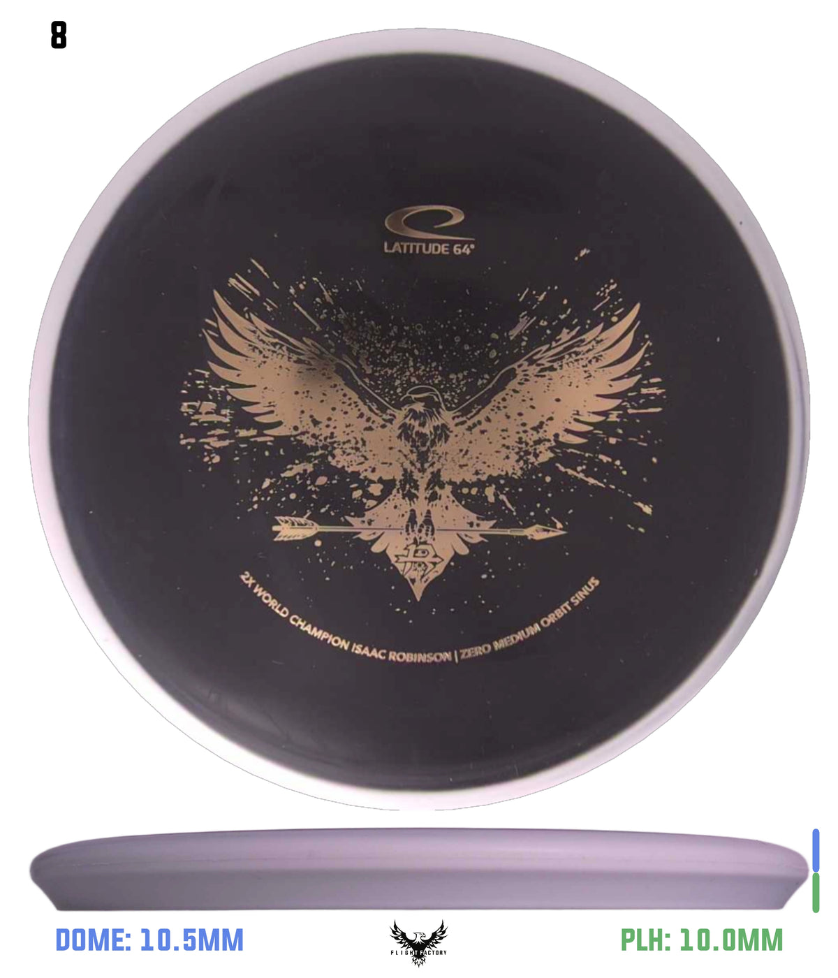 Latitude 64 Zero Medium Orbit Sinus - Isaac Robinson Team Series 2025
