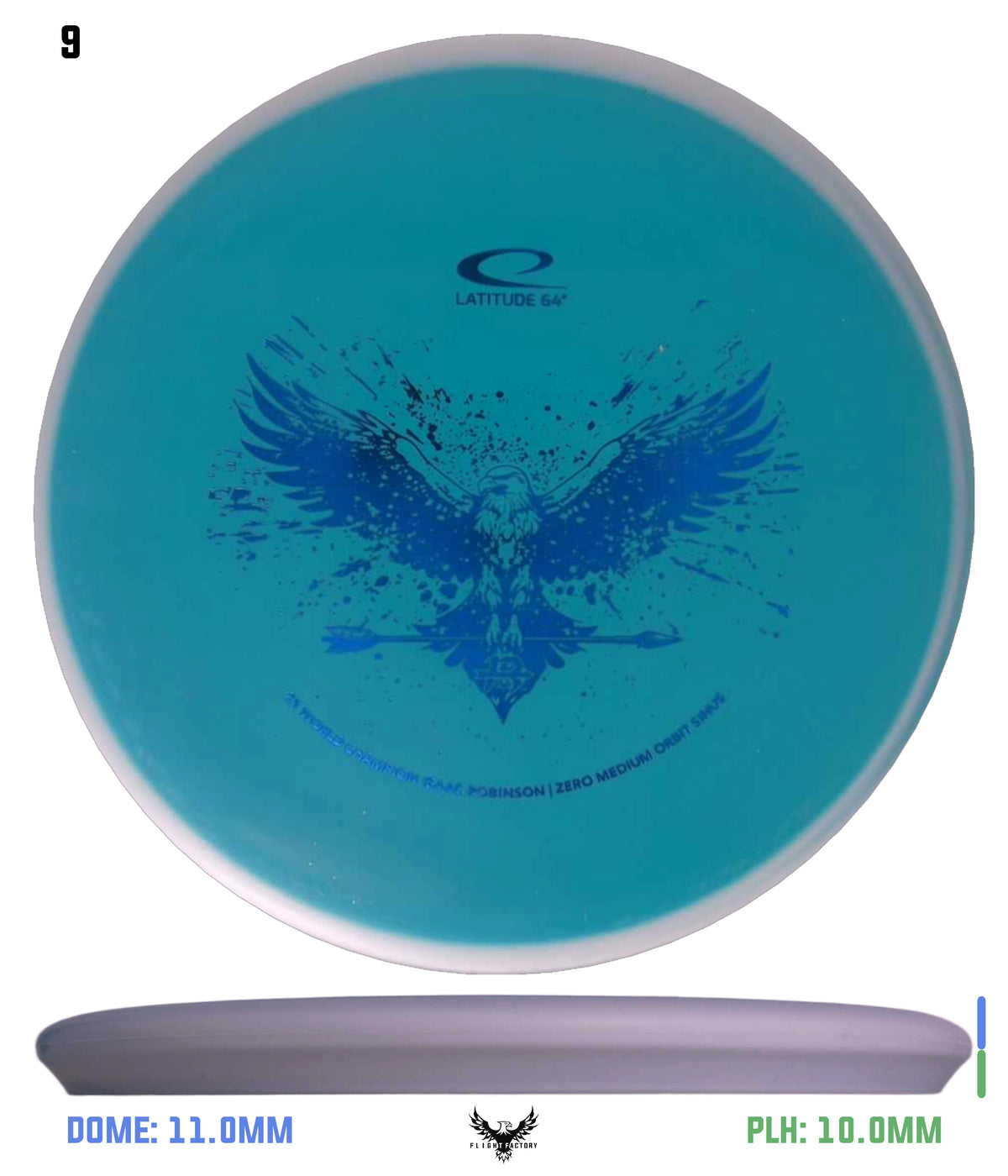 Latitude 64 Zero Medium Orbit Sinus - Isaac Robinson Team Series 2025