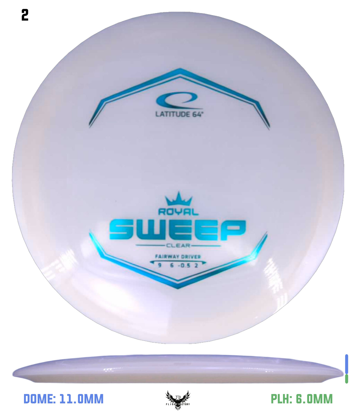Latitude 64 Royal Clear Sweep