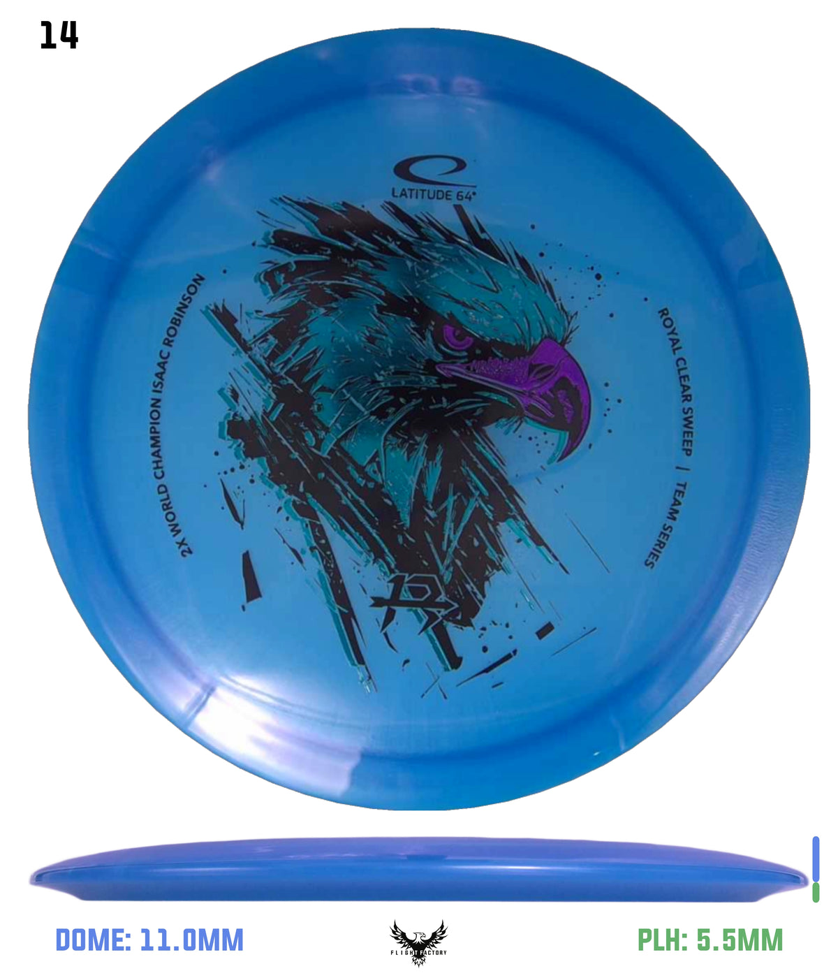 Latitude 64 Royal Clear Sweep - Isaac Robinson 2026 Team Series