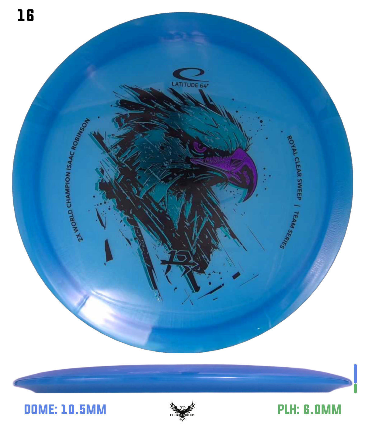 Latitude 64 Royal Clear Sweep - Isaac Robinson 2026 Team Series