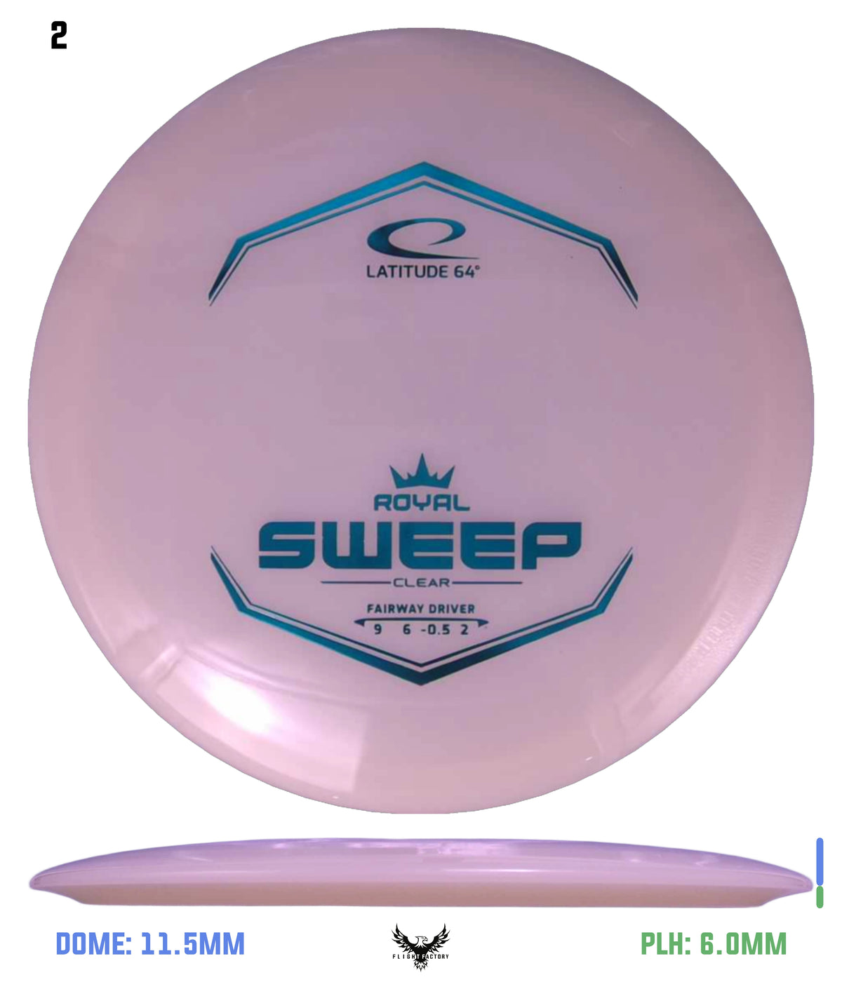 Latitude 64 Royal Clear Sweep
