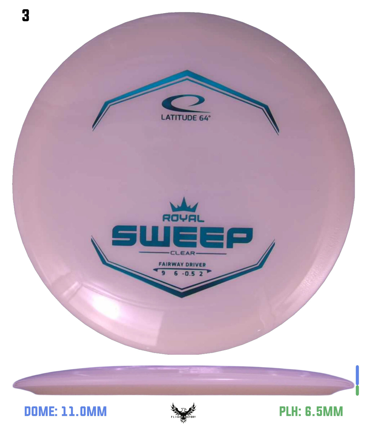 Latitude 64 Royal Clear Sweep