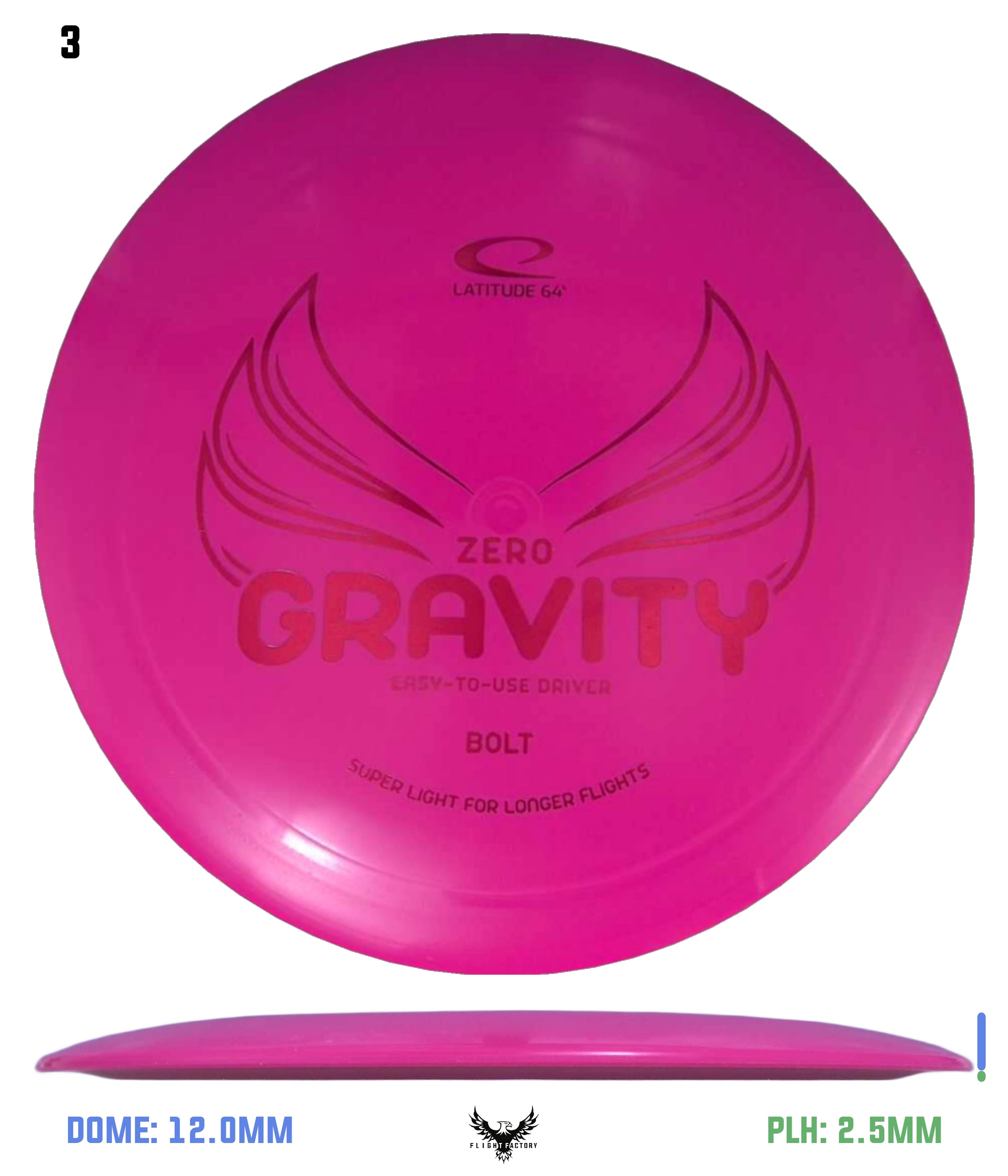 Latitude 64 Zero Gravity Bolt - Flight Factory Discs