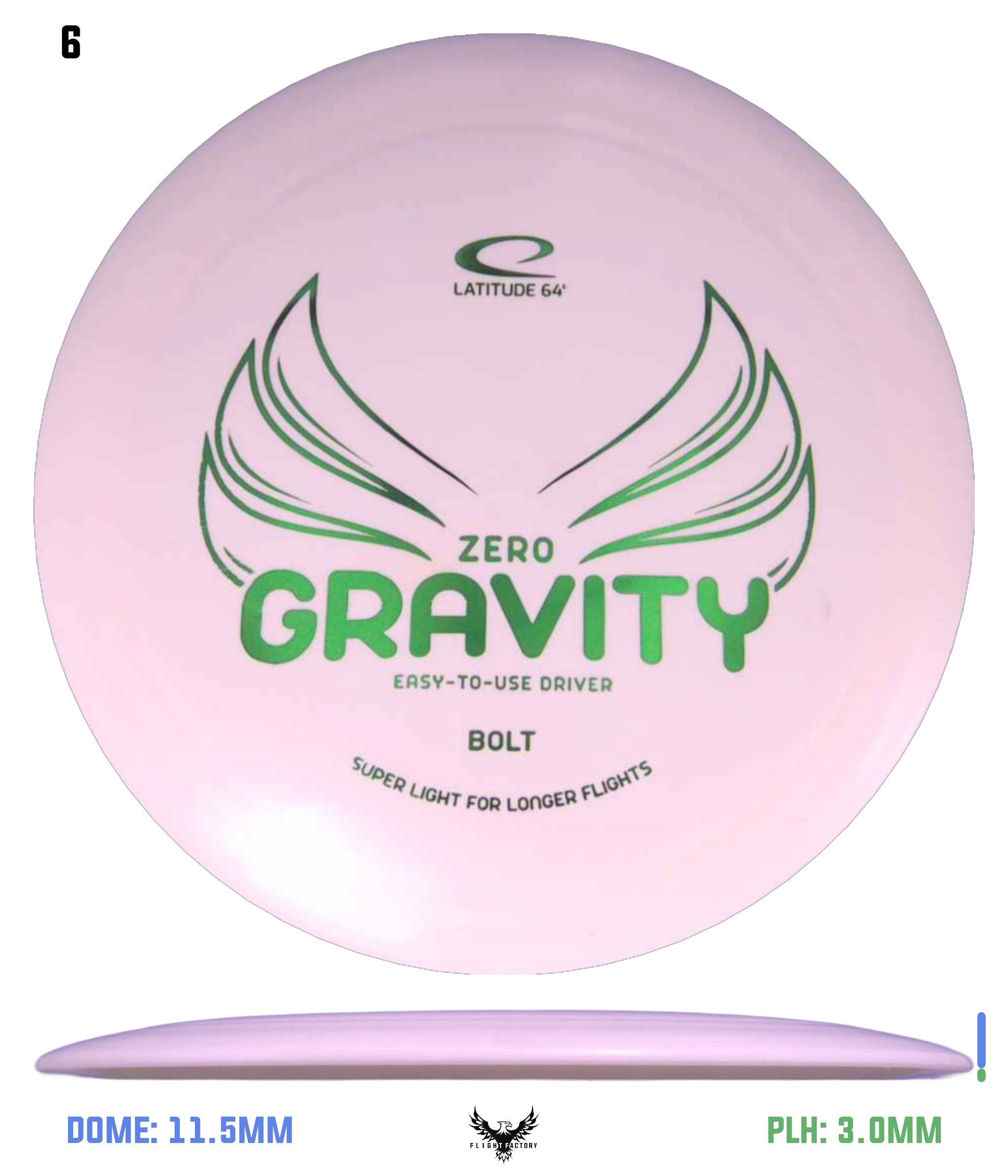Latitude 64 Zero Gravity Bolt - Flight Factory Discs