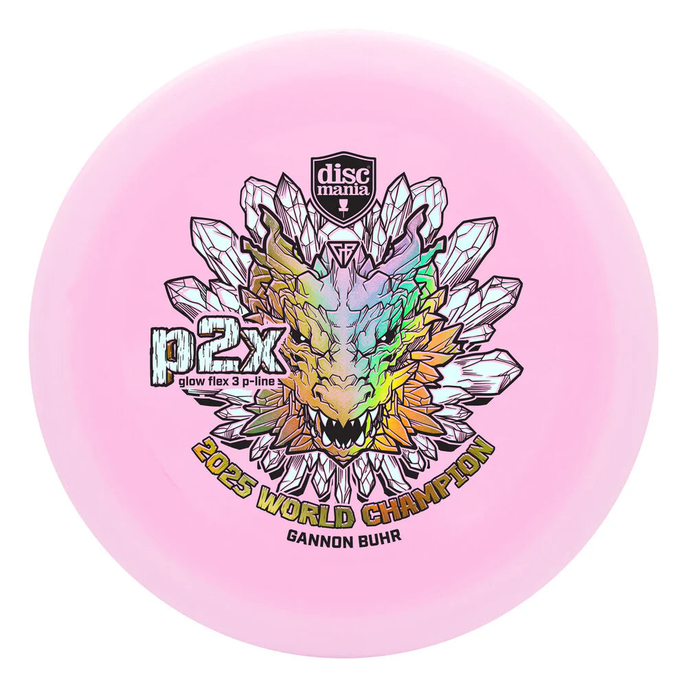 Discmania Gannon Buhr Glow Flex 3 P-Line P2x Triumph Series (2025 World Champion) PRE-ORDER