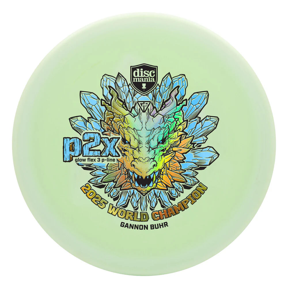 Discmania Gannon Buhr Glow Flex 3 P-Line P2x Triumph Series (2025 World Champion) PRE-ORDER