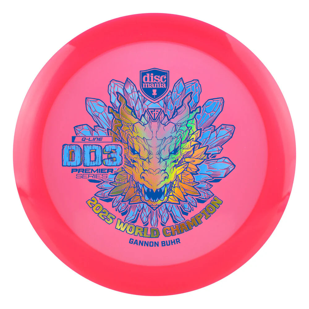 Discmania Gannon Buhr Premier Series Q-Line DD3 (2025 World Champion) PRE-ORDER