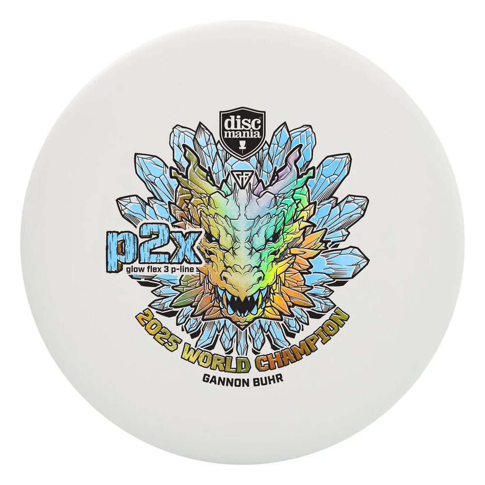Discmania Gannon Buhr Glow Flex 3 P-Line P2x Triumph Series (2025 World Champion) PRE-ORDER