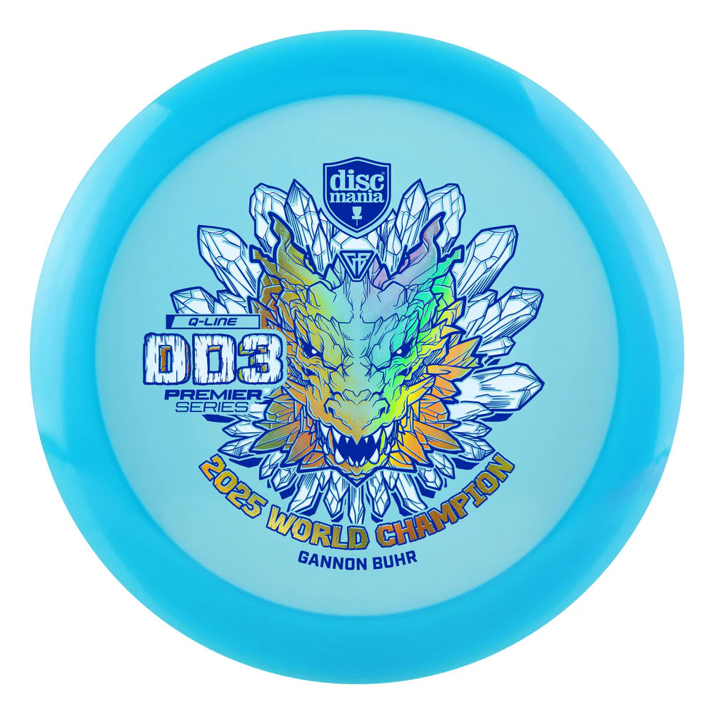 Discmania Gannon Buhr Premier Series Q-Line DD3 (2025 World Champion) PRE-ORDER