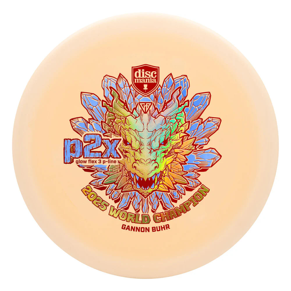 Discmania Gannon Buhr Glow Flex 3 P-Line P2x Triumph Series (2025 World Champion) PRE-ORDER