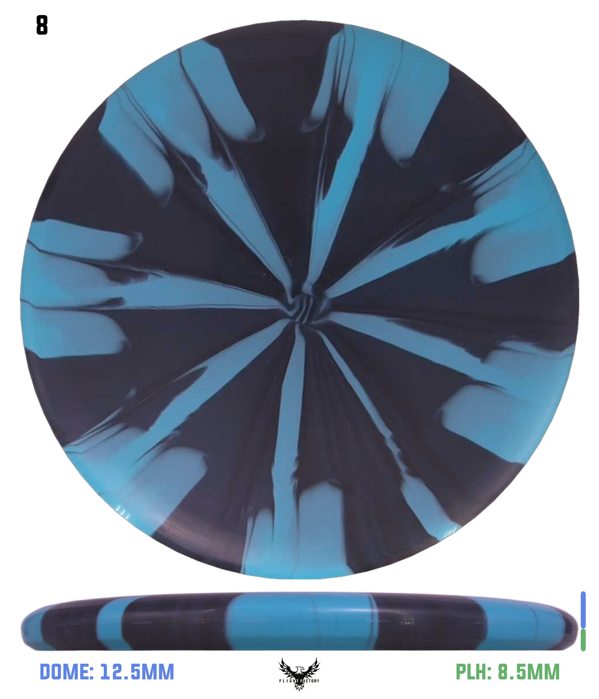 Meridian Discs Mojave Silver 175.2g
