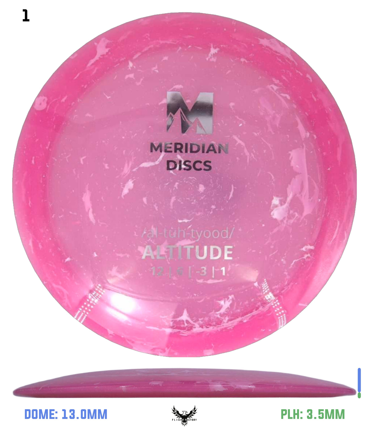 Meridian Discs Marbled Clarus Altitude