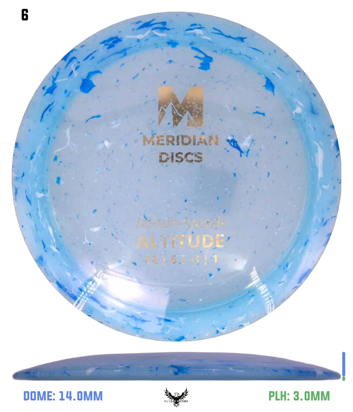 Meridian Discs Marbled Clarus Altitude