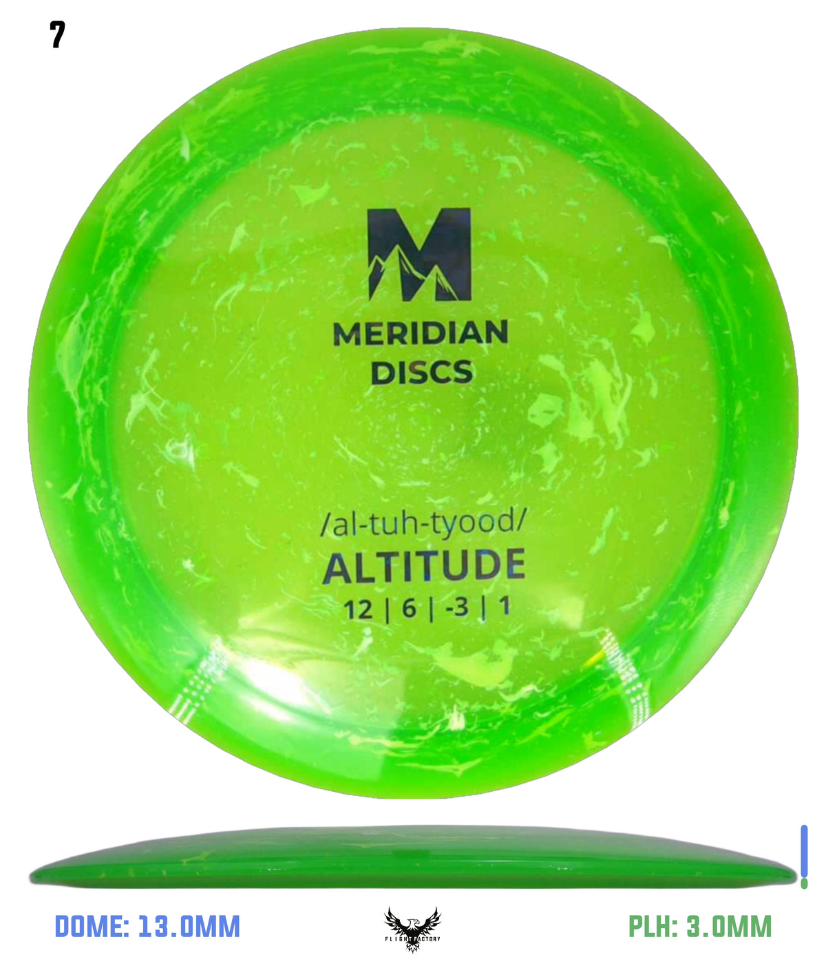 Meridian Discs Marbled Clarus Altitude
