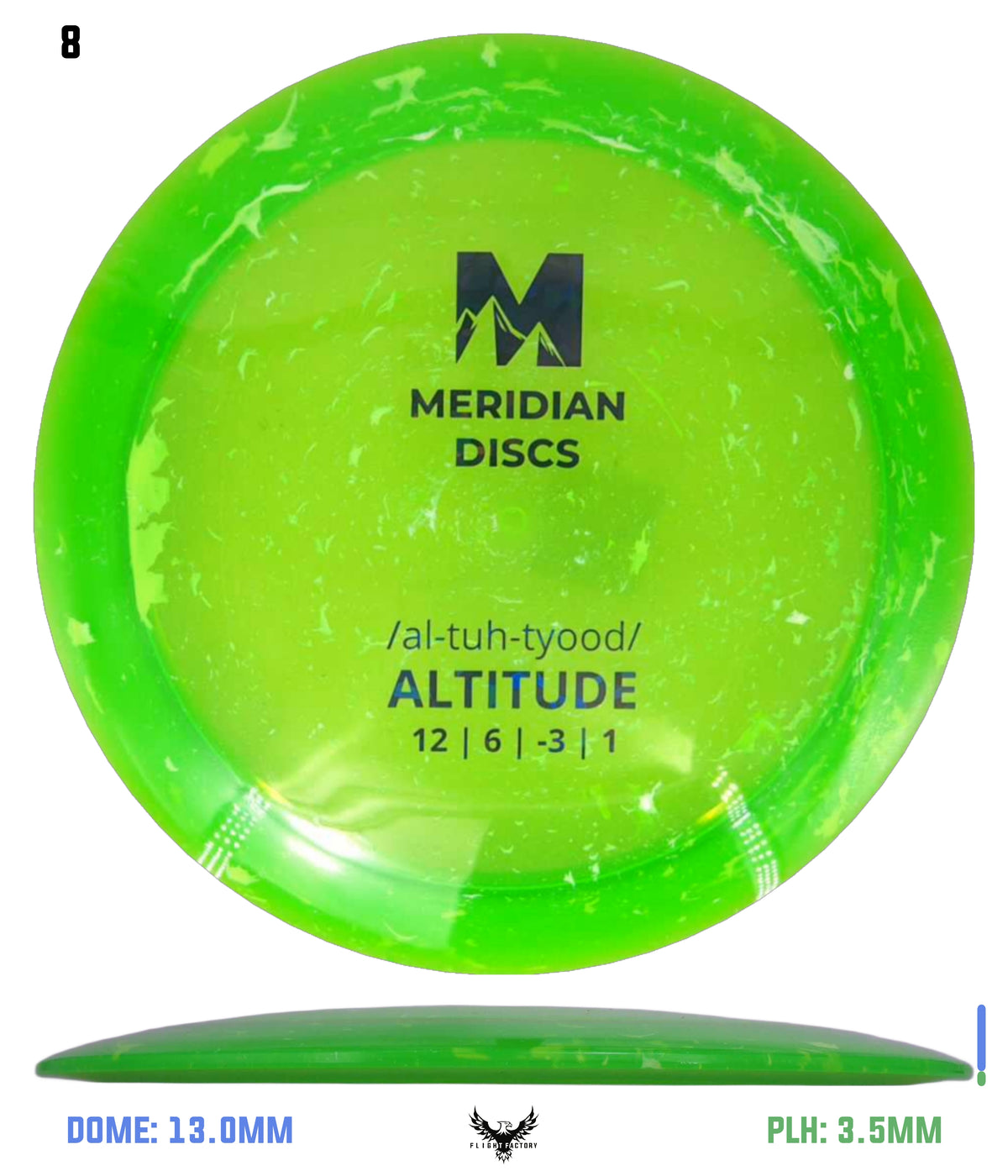 Meridian Discs Marbled Clarus Altitude