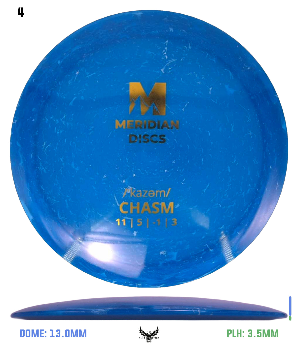Meridian Discs Marbled Clarus Chasm