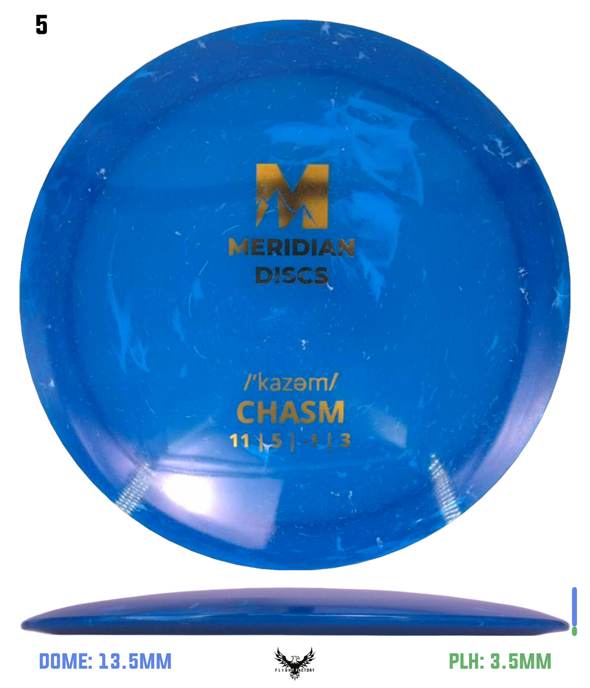 Meridian Discs Marbled Clarus Chasm