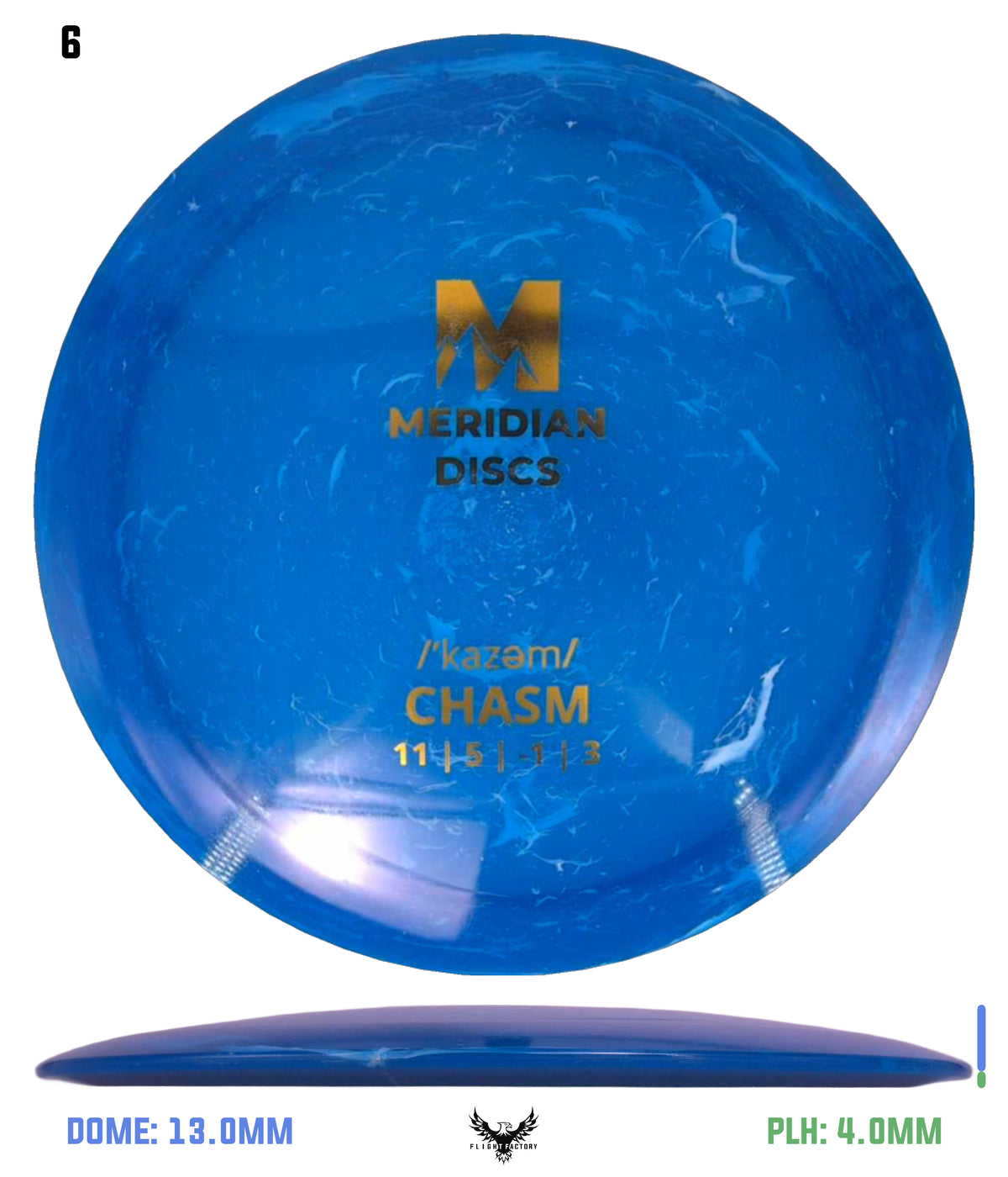 Meridian Discs Marbled Clarus Chasm