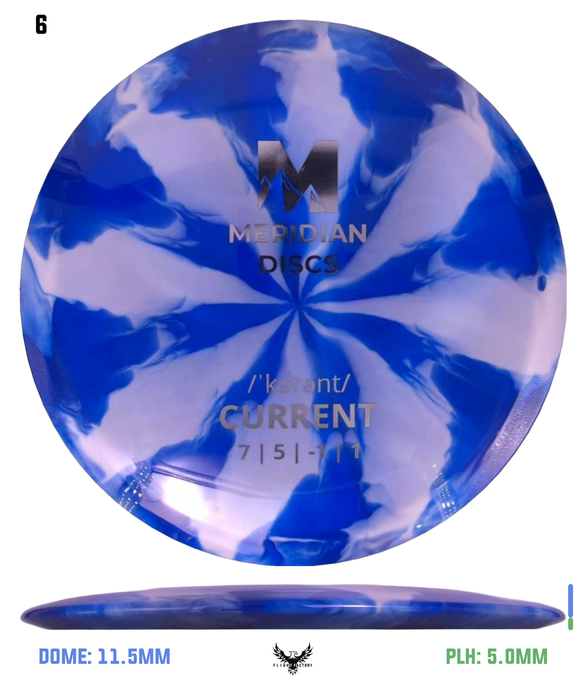 Meridian Discs Marbled Slate Current