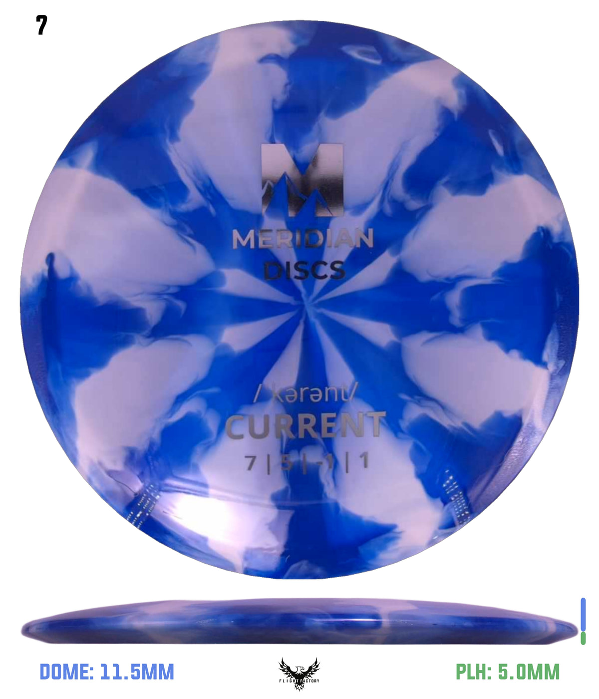 Meridian Discs Marbled Slate Current