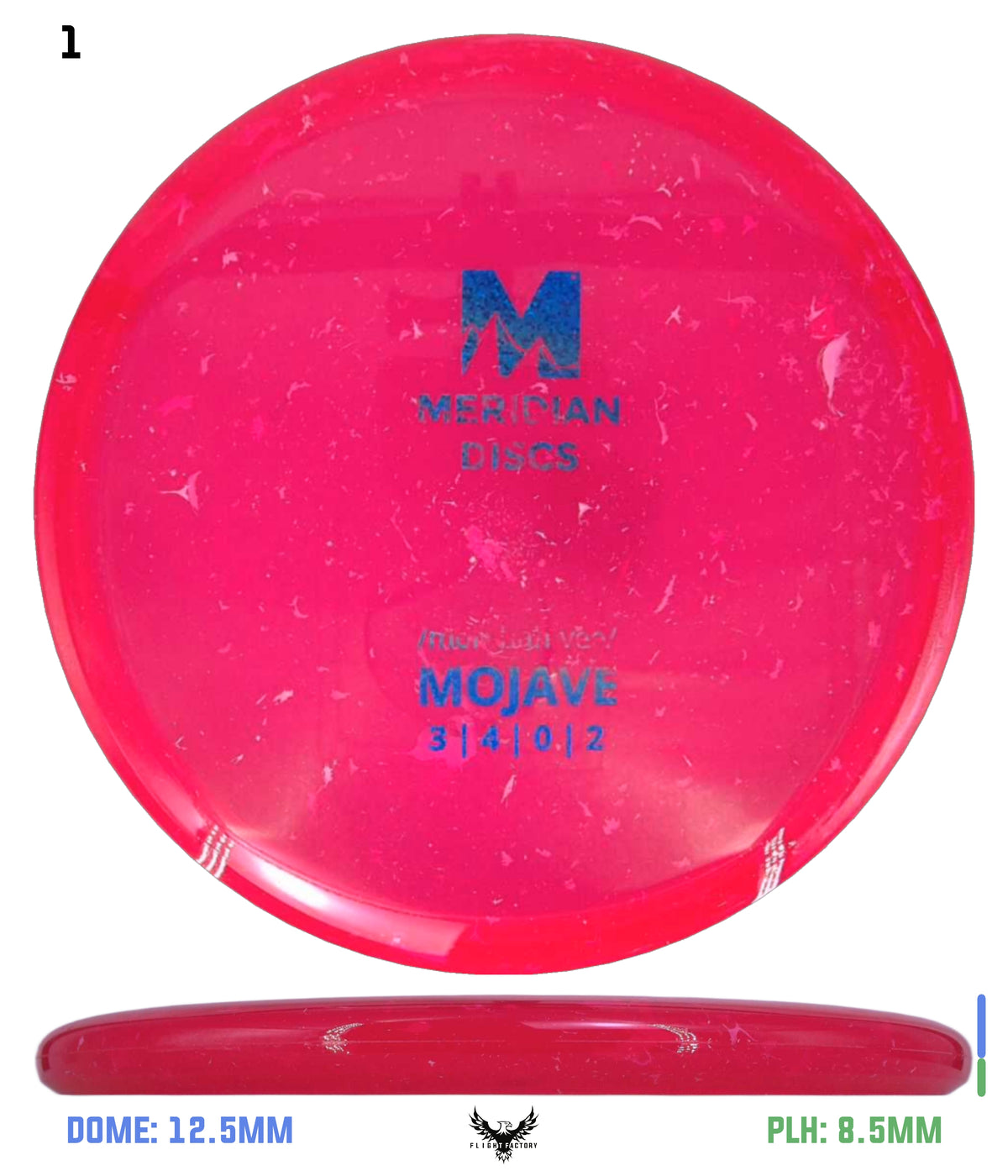 Meridian Discs Marbled Clarus Mojave