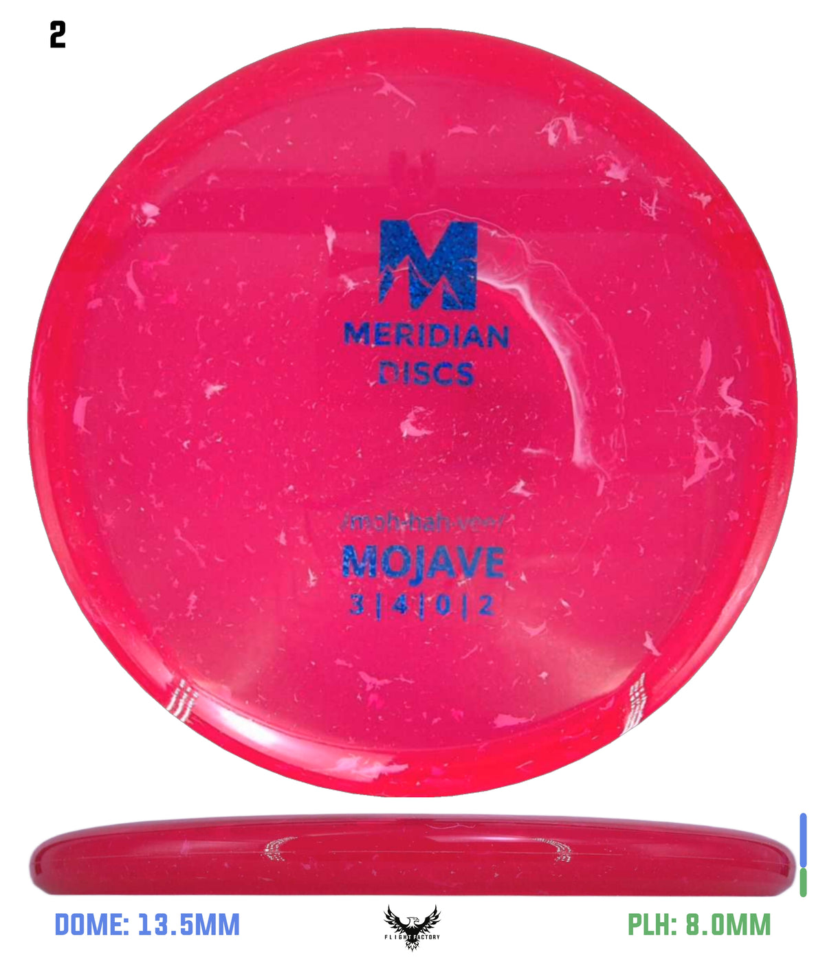 Meridian Discs Marbled Clarus Mojave