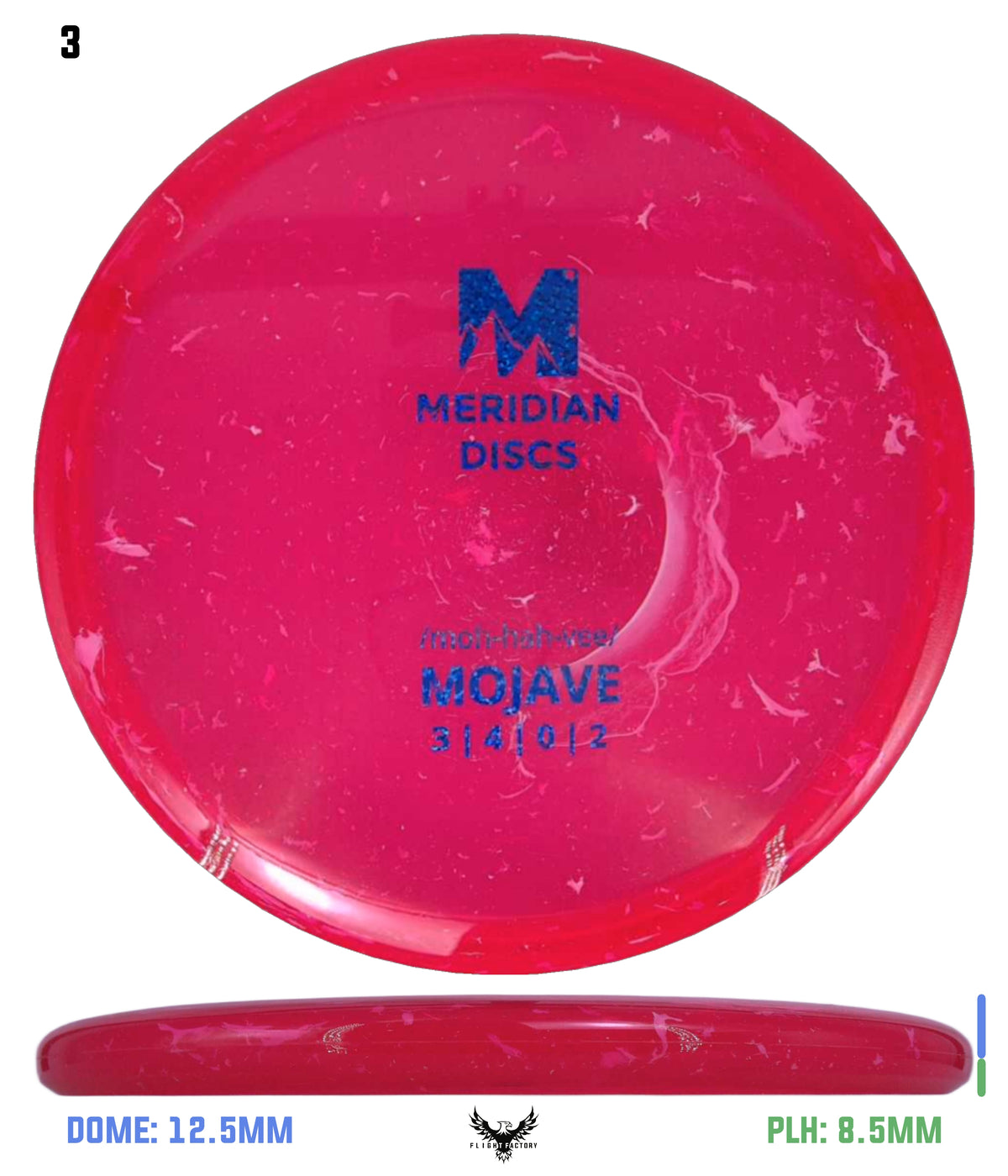 Meridian Discs Marbled Clarus Mojave
