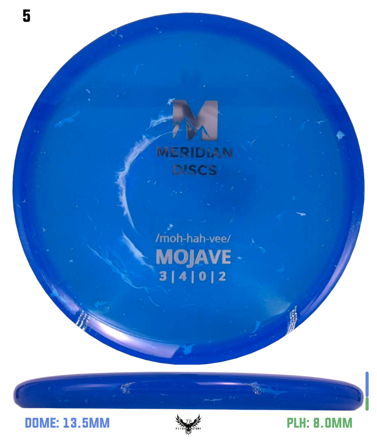 Meridian Discs Marbled Clarus Mojave