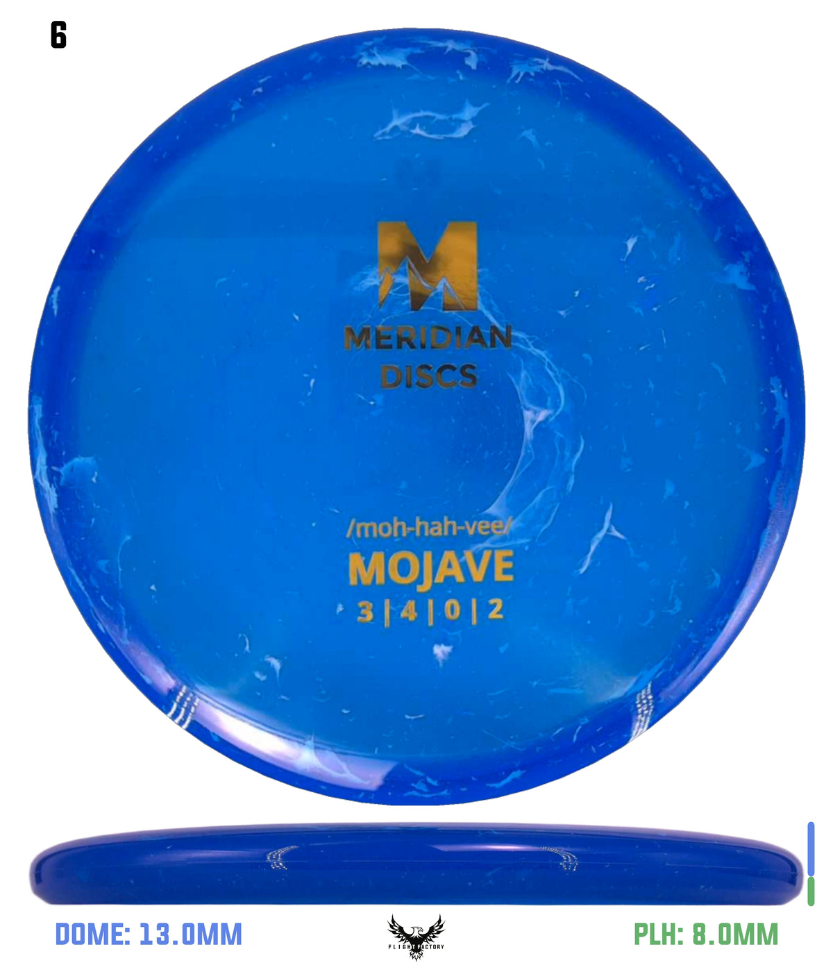 Meridian Discs Marbled Clarus Mojave