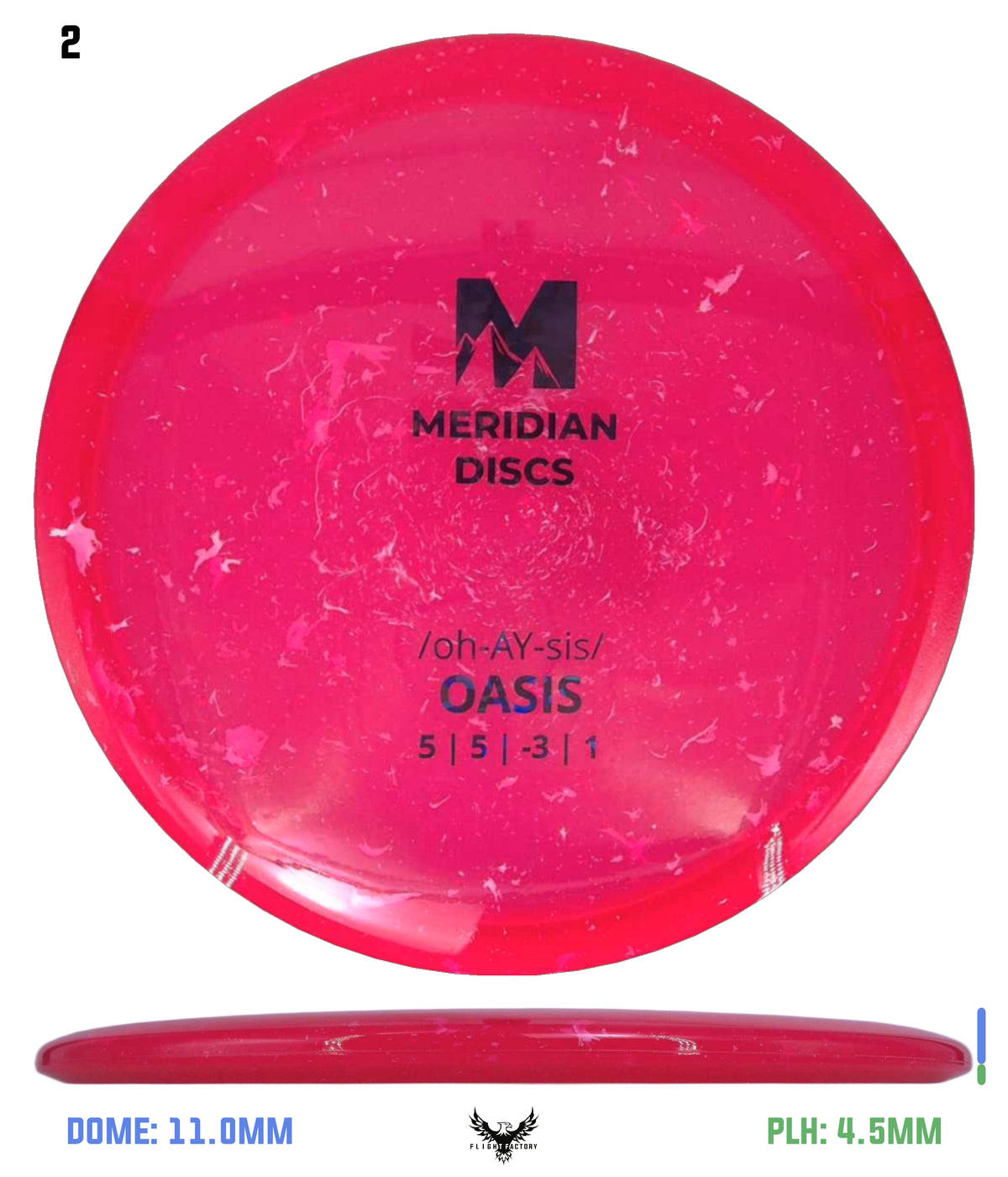 Meridian Discs Marbled Clarus Oasis