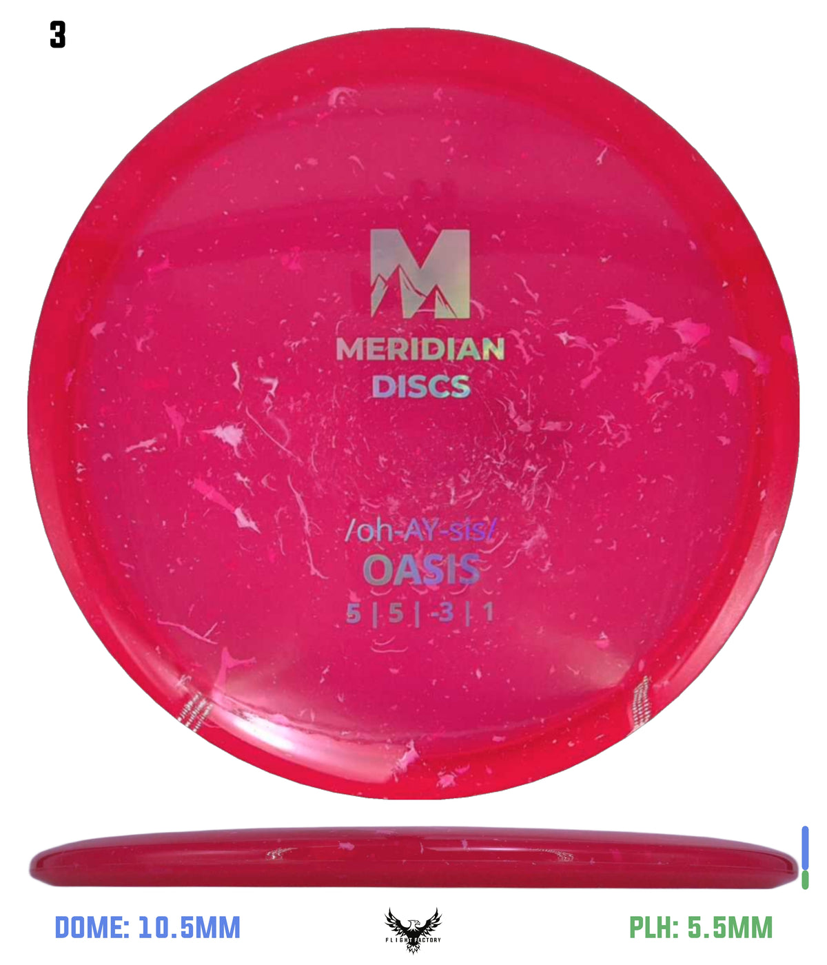 Meridian Discs Marbled Clarus Oasis