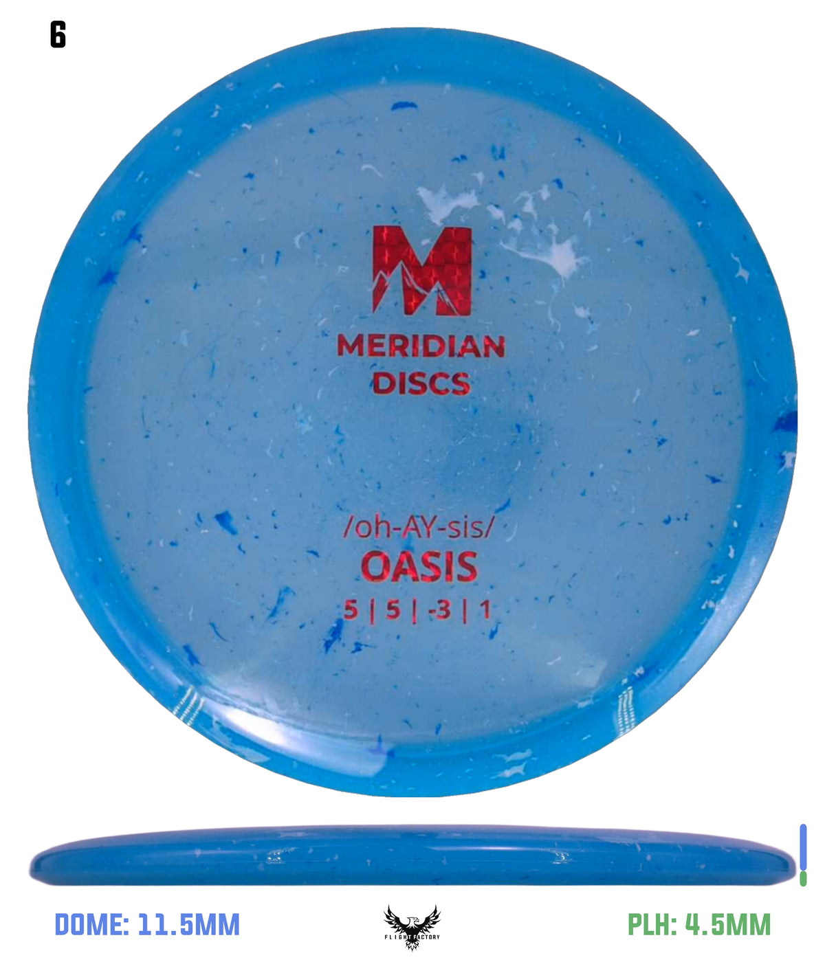 Meridian Discs Marbled Clarus Oasis