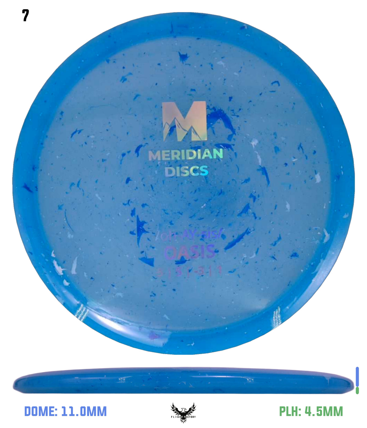 Meridian Discs Marbled Clarus Oasis