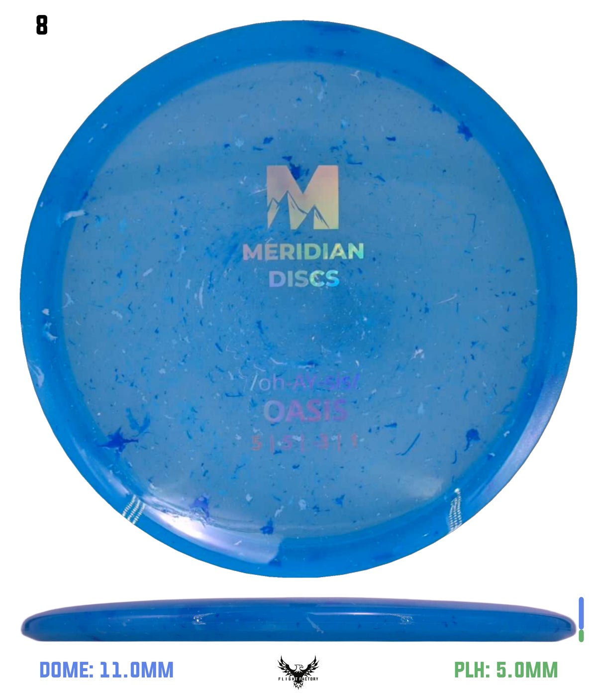 Meridian Discs Marbled Clarus Oasis