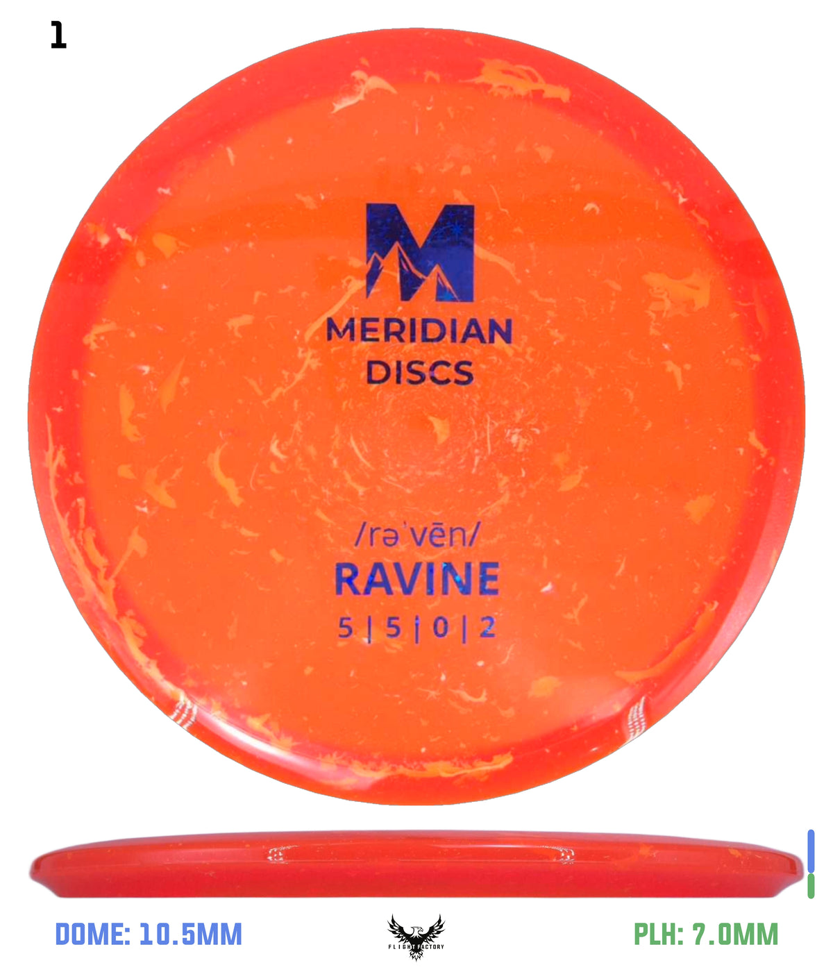 Meridian Discs Marbled Clarus Ravine