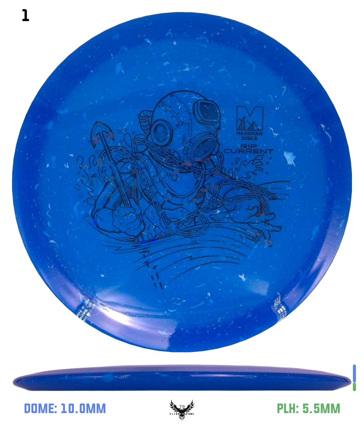 Meridian Discs Marbled Clarus Rip Current