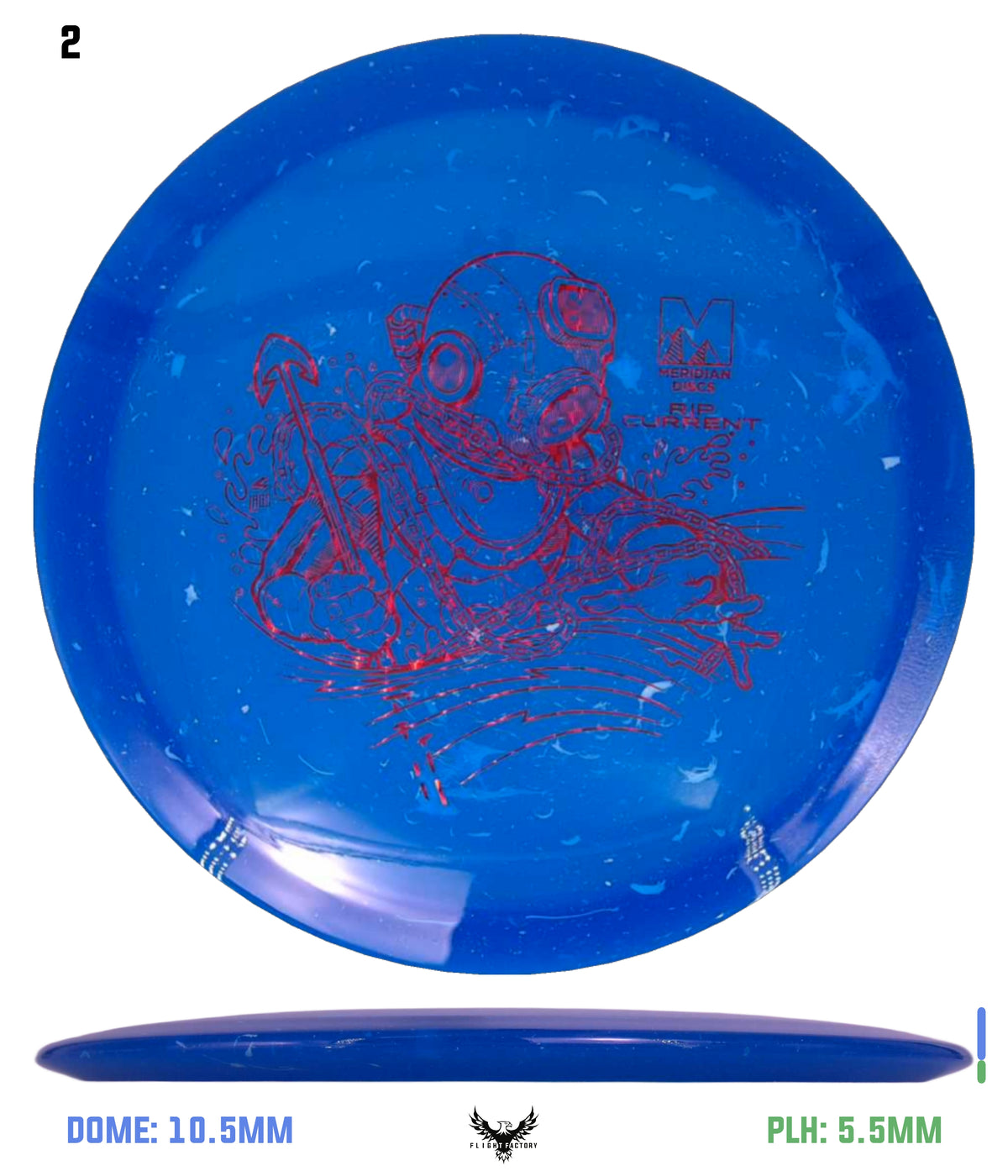 Meridian Discs Marbled Clarus Rip Current