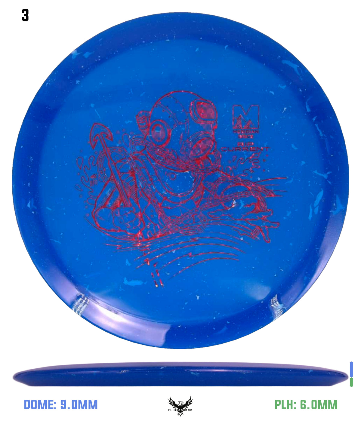 Meridian Discs Marbled Clarus Rip Current