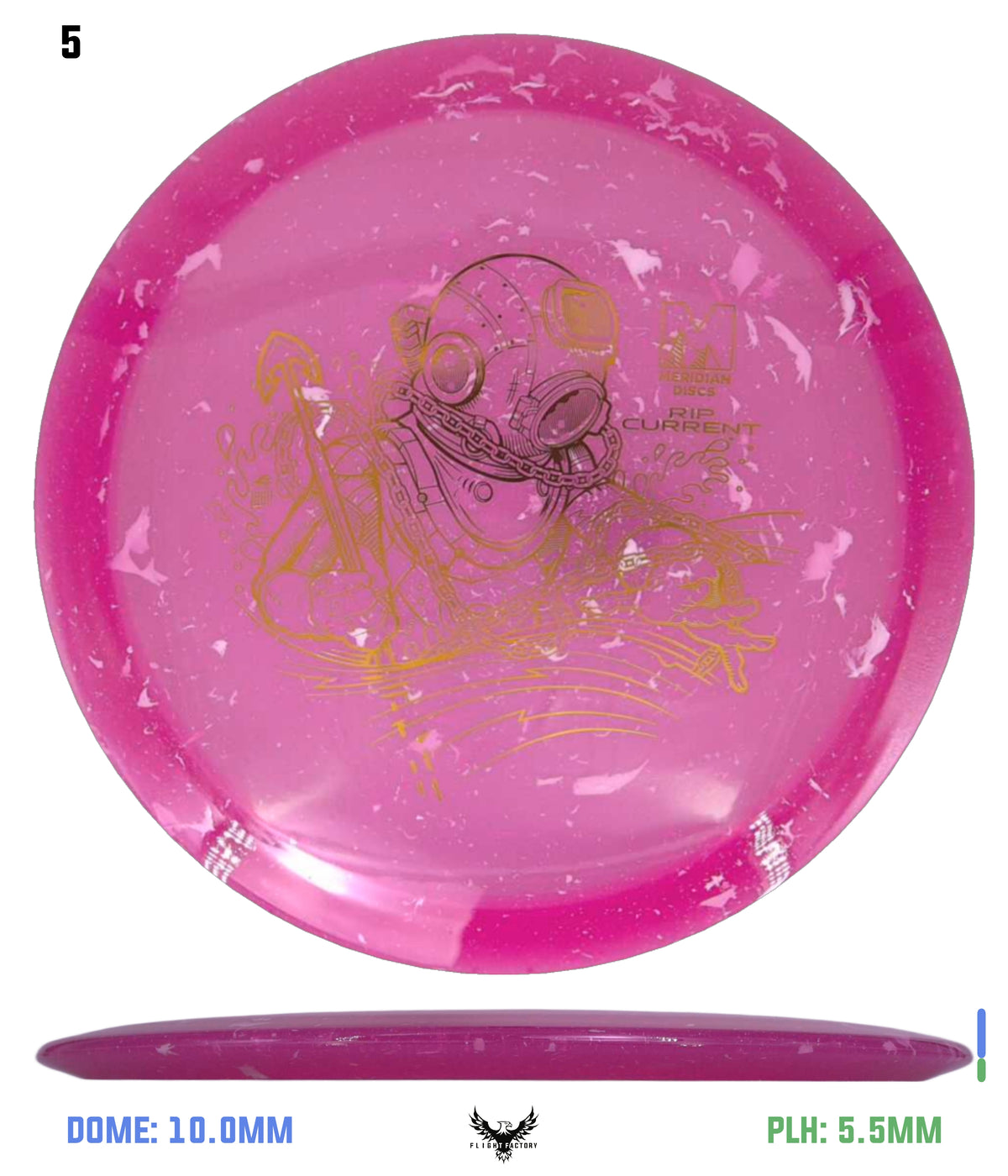 Meridian Discs Marbled Clarus Rip Current