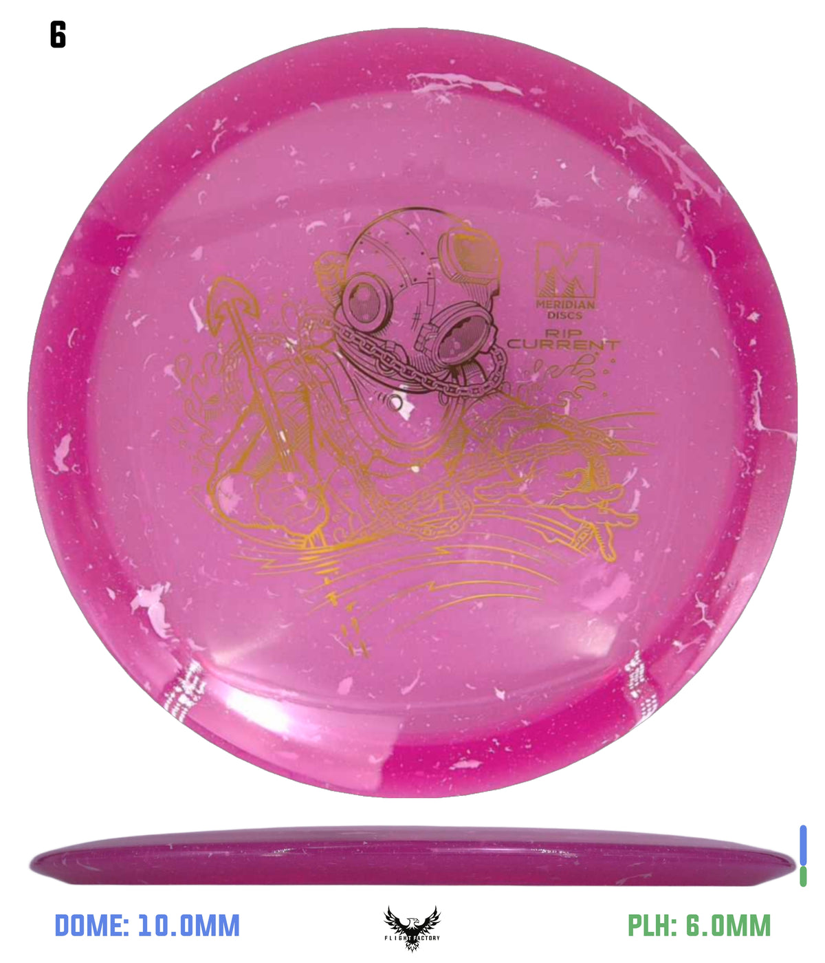 Meridian Discs Marbled Clarus Rip Current